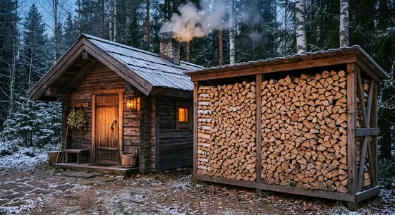 Укладка дров в Развилке, проспект Овражная, 7